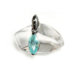 【プレミアム】 パライバトルマリン ペンダントトップ （プラチナ900）  No.2 パワーストーン...