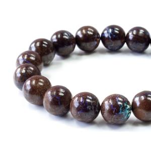 最高級（5A） ボルダーオパール ブレスレット 12mm玉 No.7 パワーストーン 天然石