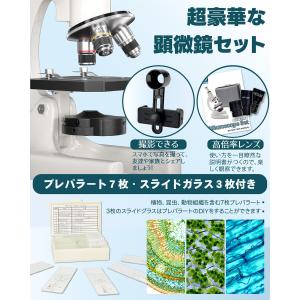 顕微鏡 40X~3200X 小学生 子供 顕微...の詳細画像3