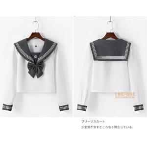 セーラー服 正統派 制服 女子高生 通学 学生...の詳細画像3