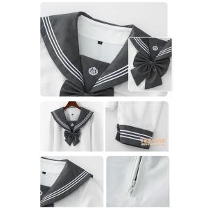 セーラー服 正統派 制服 女子高生 通学 学生...の詳細画像5