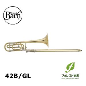 Bach バック テナーバストロンボーン 42B/GL イエローブラスベル・ラッカー仕上げ｜forestmusic