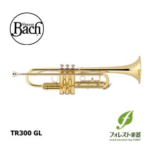 Bach バック トランペット B♭ TR300 GL ゴールドラッカー仕上げ｜forestmusic