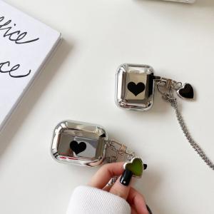 AirPods 3 ケース 2021  airpods カバー 保護ケース AirPods pro 保護ケース メッキ加工 エアポッズプロ エアポッズケース かわいい 韓国 耐衝撃