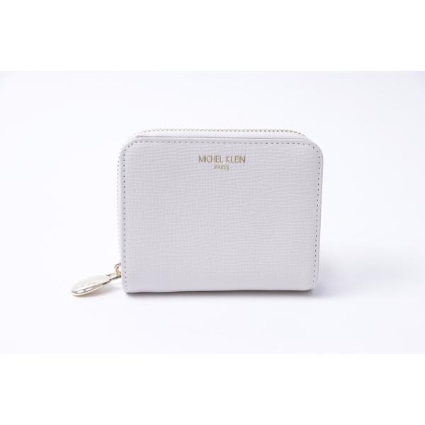 MICHEL KLEIN(ミッシェル クラン) ラウンド二つ折り財布 2006 牛革 はっ水