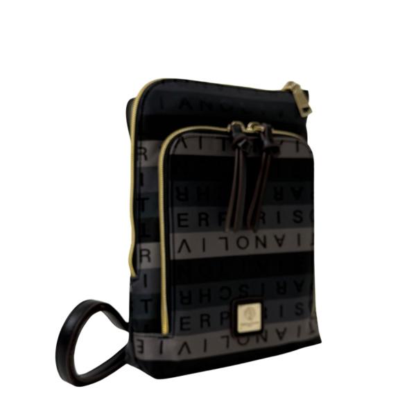 クリスチャンオリビエ タテ型マルチポシェット 7706G (ブラック) /はっ水/軽量/ショルダーバ...