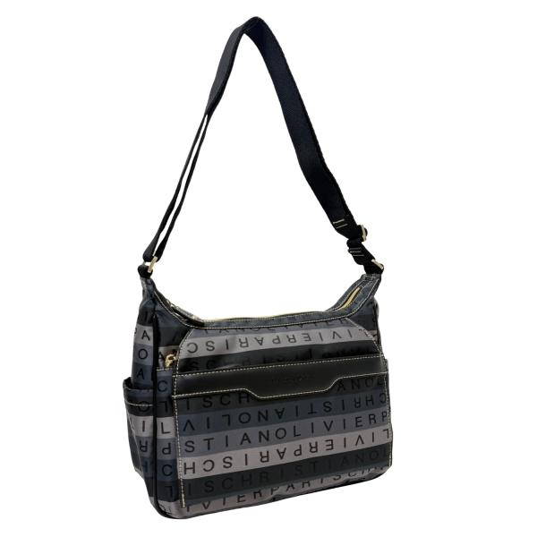 クリスチャンオリビエ  カブセデザイン ショルダーバッグ 7804G（ブラック） /軽量/はっ水 /...