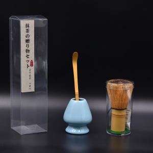 百本立 茶筅 茶筅立て 茶杓 茶道具 3点 茶せん 茶筅立て