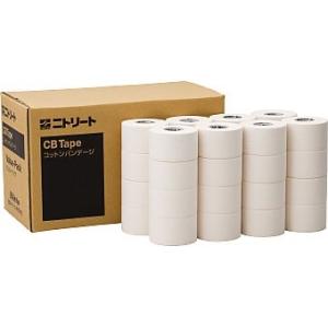 二トリート　テーピング　38mm 32巻入り　コットンテープ綿粘着包帯(メッシュタイプ・白色）バリュ...
