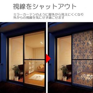 見えにくい柄入り網戸レース 2.3m 2枚組(...の詳細画像3