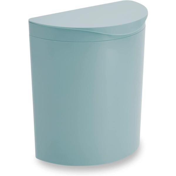 メルナミニ フタ付 ゴミ箱 小物収納箱 マグネット 扉用フック 壁掛け ミントグリーン I-606（...