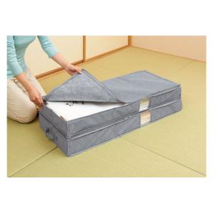 竹炭着物収納ケース 2層式 コジット 着物 収...の詳細画像1