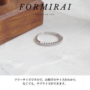 指輪 レディース リング フリーサイズ シルバ...の詳細画像2