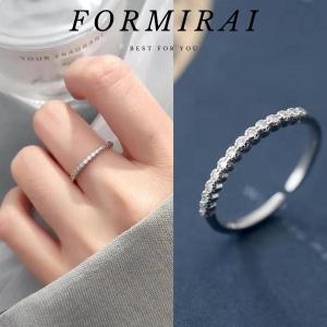 指輪 レディース リング フリーサイズ シルバ...の詳細画像4