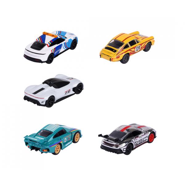 マジョレット 1/64 ポルシェ デラックス アソート 5台セット 特別ケース入り ミニチュア ミニ...