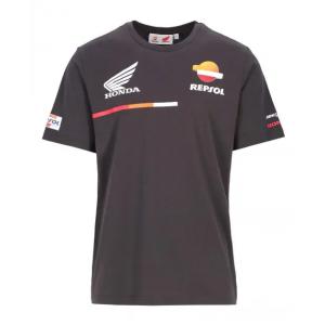 レプソル ホンダ オフィシャル Repsol HONDA ロゴ Tシャツ アンスラサイト グレー 灰色 公式 MotoGP バイク｜Formula Sports