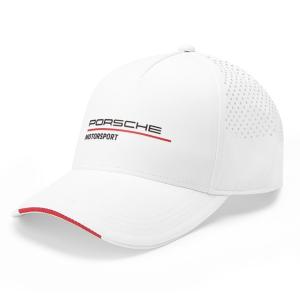 ポルシェ オフィシャル モータースポーツ ロゴ メッシュ ベースボール キャップ 帽子 ホワイト 白｜Formula Sports