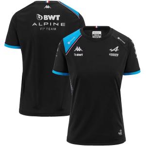 【レディース】 2023 アルピーヌ F1 チーム オフィシャル Tシャツ ブラック 黒 公式 F1 Alpine 女性用｜formula-sports