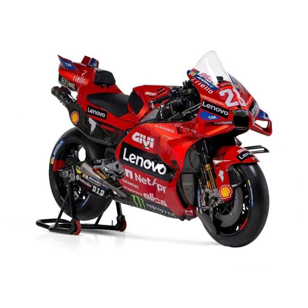 マイスト 1/18 ドゥカティ デスモセディチ GP24 チーム レノボ レーシング #23 エネア...