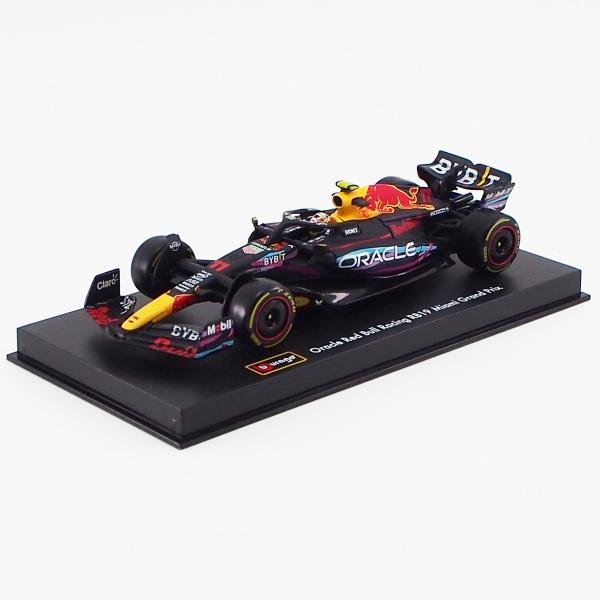 2023 ドライバー＆ケース付き ブラゴ 1/43 スケール オラクル レッドブル レーシング RB...