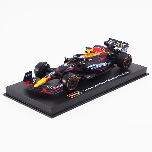 【30%FFセール】2023 ドライバー＆ケース付き ブラゴ 1/43 オラクル レッドブル レーシ...