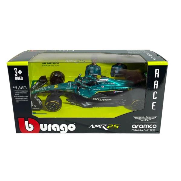 ブラゴ 1/43 2025年 アストンマーティン アラムコ F1チーム AMR25 #14 フェルナ...