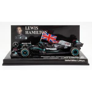 ミニチャンプス 1/43 メルセデス AMG W12 ルイス ハミルトン 2021年 イギリスGP ...