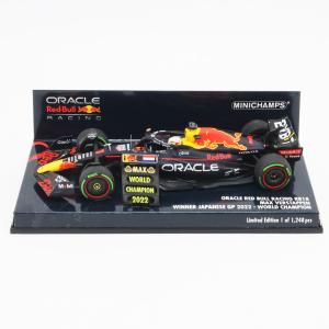 【20%OFFセール】 ミニチャンプス 1/43 オラクル レッドブル RB18 2022年 日本GP ウィナー マックス フェルスタッペン ピットボード付 モデルカー 410221801｜formula-sports