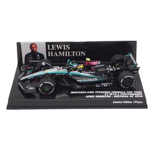 ミニチャンプス 1/43 メルセデス AMG W15 E パフォーマンス 2024年 オーストリアGP ルイス ハミルトン 模型 ミニチュア ミニカー モデルカー F1 410241144
