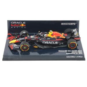 ミニチャンプス 1/43 オラクル レッドブル レーシング RB18 2022年 ハンガリーGP #11 セルジオ ペレス ミニカー モデルカー RedBull F1 417221311｜formula-sports