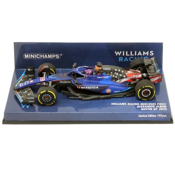 【30%OFFセール】ミニチャンプス 1/43 ウィリアムズ レーシング メルセデス FW45 アレ...