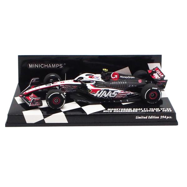 ミニチャンプス 1/43 マネーグラム ハース F1チーム VF-23 ニコ ヒュルケンベルグ 20...