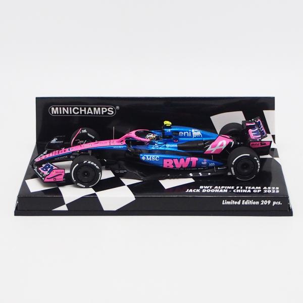 ミニチャンプス 1/43 BWT アルピーヌ F1チーム A525 #7 ジャック ドゥーハン 20...