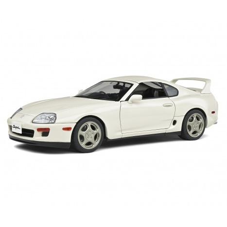 ソリッド 1/18 TOYOTA トヨタ スープラ MK4 ホワイト 白 SUPRA 模型 ミニチュ...