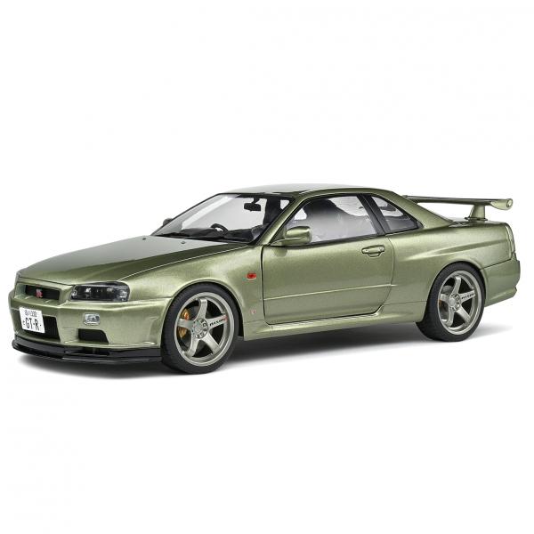 ソリッド 1/18 ニッサン 日産 NISSAN スカイライン GT-R (R34) モデルカー /...