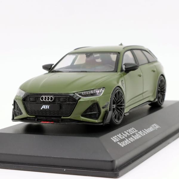 ソリッド 1/43 アウディ Audi RS6 アバント ヴェルデ オリーブ 模型 ミニチュア ミニ...