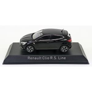 ノレブ 1/43 ルノー Renault クリオ (ルーテシア) R.S.Line 2019 ブラッ...