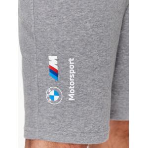 【20%OFFセール】 PUMA BMW オフィシャル ESS FT ショート パンツ ハーフパンツ 短パン グレー 灰色 公式｜formula-sports
