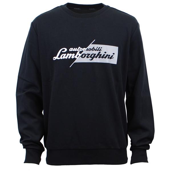 【50%OFF】ランボルギーニ オフィシャル EMBROIDERED スクリプト スウェット トレー...