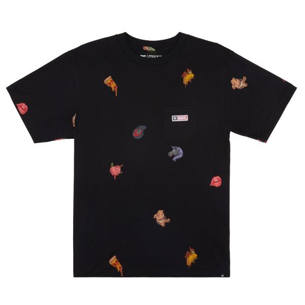 【20%OFFセール】DC SHOES × MARVEL デッドプール コラボ オールオーバー ポケ...