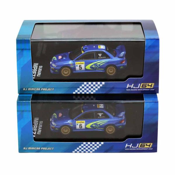 ホビージャパン HJ64 1/64 スバル インプレッサ WRC 1999年 ラリー モンテカルロ ...
