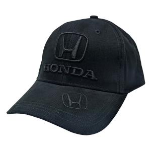 US限定 ホンダ オフィシャル HONDA ステルス クラシック ロゴ ベースボール キャップ 帽子 ブラック 黒 公式 車｜Formula Sports