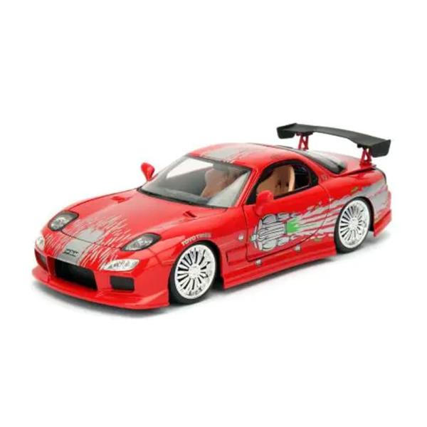 JADA 1/24 Fast&amp;Furious ワイルドスピード マツダ RX-7 ドミニク トレット...