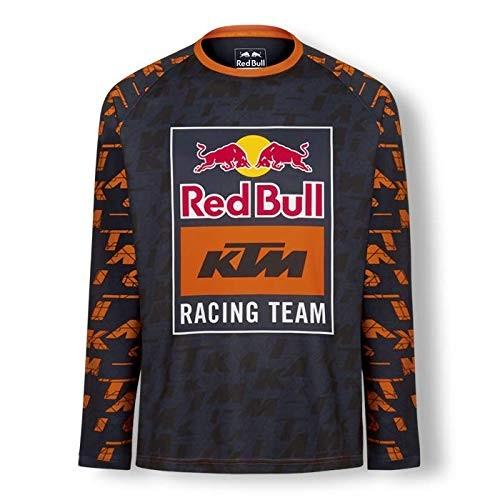 【30％OFFセール】 KTM レッドブル レーシング チーム モザイク ロングスリーブ Tシャツ ...