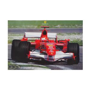 ミハエル シューマッハ フェラーリ 248F1 2006年 ポスター 縦68cm × 横98cm｜formula-sports