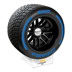 【特価】 ピレリ オフィシャル Pirelli 150周年記念 1/2スケール 2022年仕様 ディスプレイ用 タイヤ ブルー 公式 F1