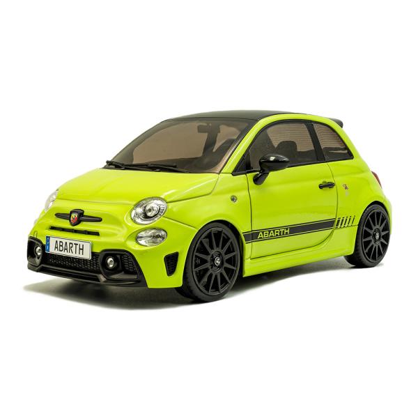 ソリド 1/18 フィアット F595 アバルト 2023年 アドレナリングリーン 模型 ミニチュア...