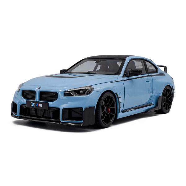 ソリド 1/18 BMW M2 パフォーマンスパーツ ザントフォールト 2024年 ブルー ミニチュ...
