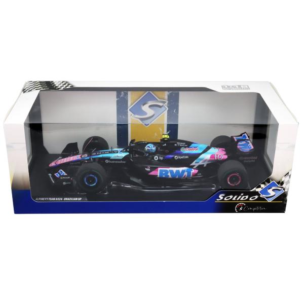ソリド 1/18スケール BWT アルピーヌ F1チーム A524 ピエール ガスリー 2024年 ...