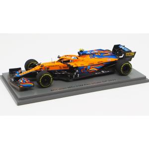 スパーク 1/43 マクラーレン MCL35M ランド ノリス 2021年 アブダビGP 模型 ミニチュア ミニカー モデルカー F1 S7855